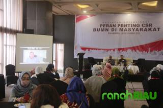 Jon Erizal sampaikan Sosialisasi tentang peran penting CSR BUMN di Masyarakat